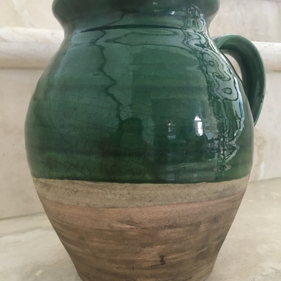 SOLD! Rowe Pottery Works Cambridge, WI Green Salt Glaze - Picture 2 of 12
